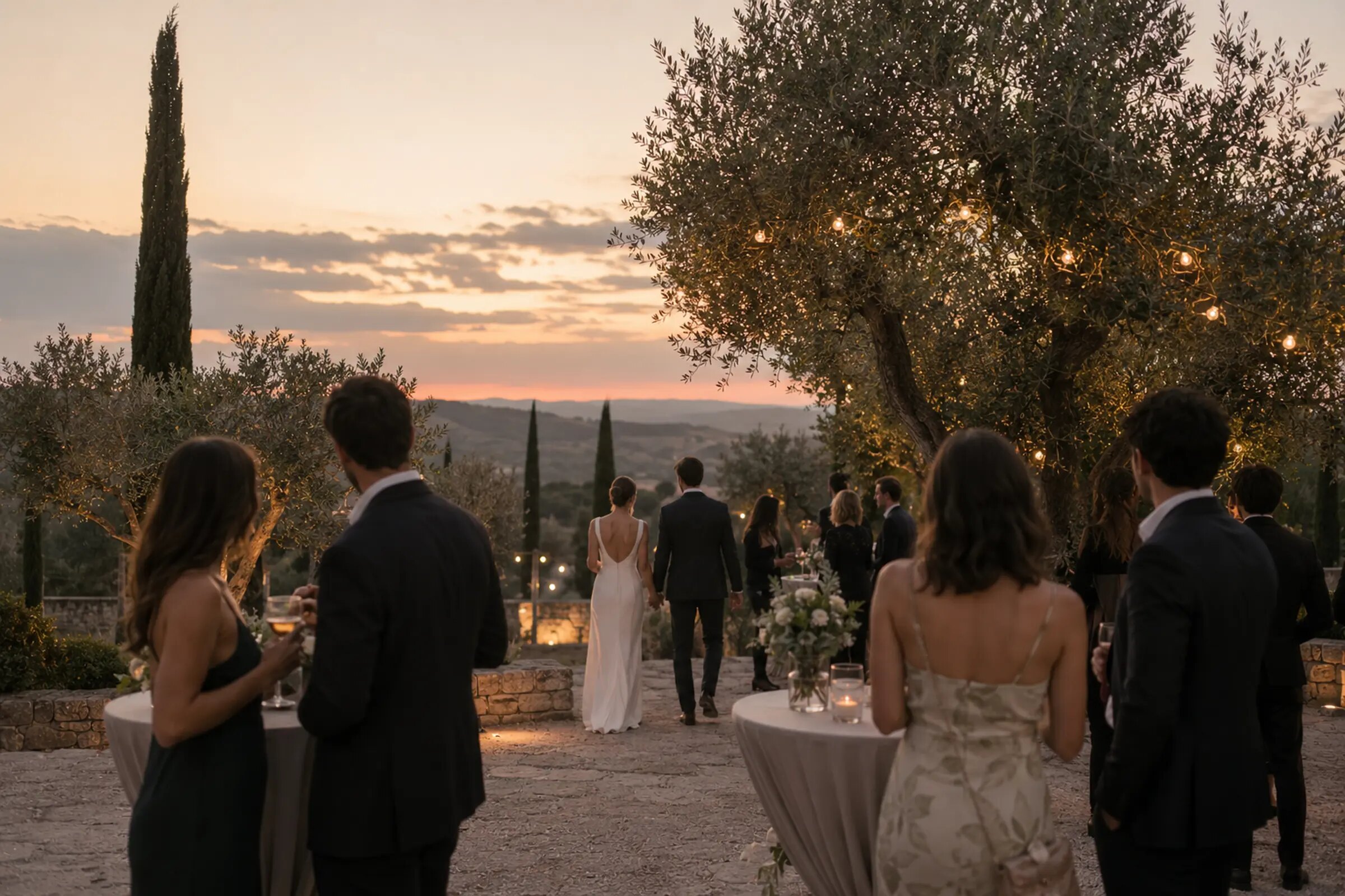 Jardines de Sant Marçal al atardecer